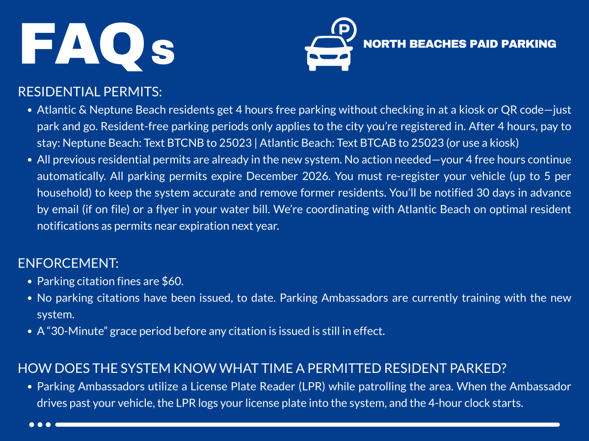 Resident Parking FAQs