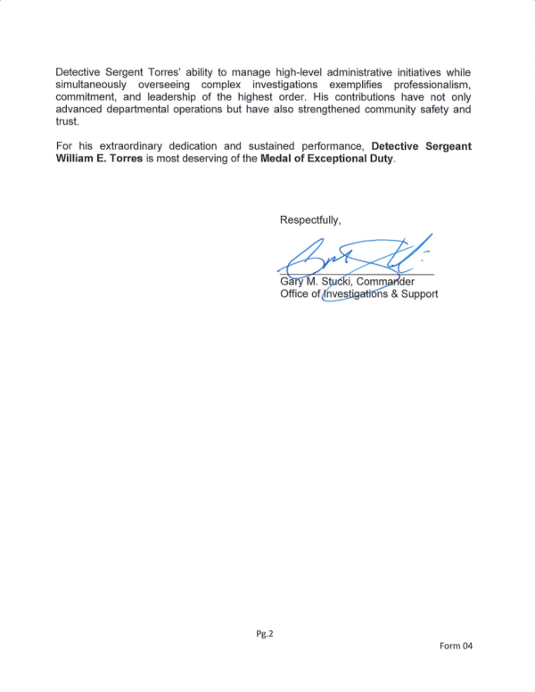 Medal of Exceptional Duty