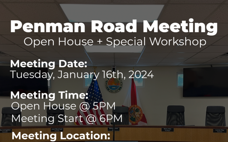 Penman Road Meeting