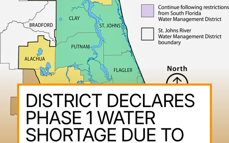 Duval County Under Phase 1 Watering Restriction
